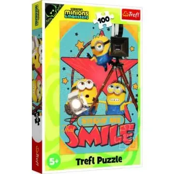 Trefl Minions puzzle - 100 darabos Akció