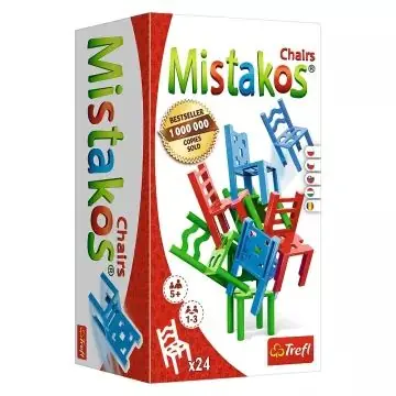 Trefl Mistakos székek társasjáték CSOMAGOLÁSSÉRÜLT Korlátozott ajánlat