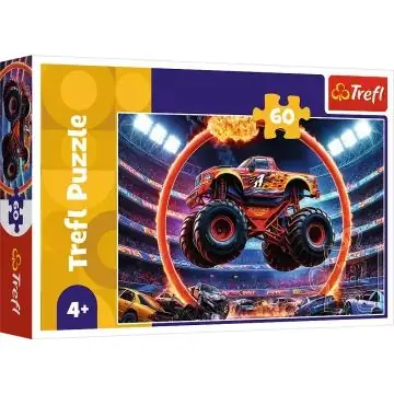 Árengedmény Trefl Monster Truck - 60 darabos kirakó