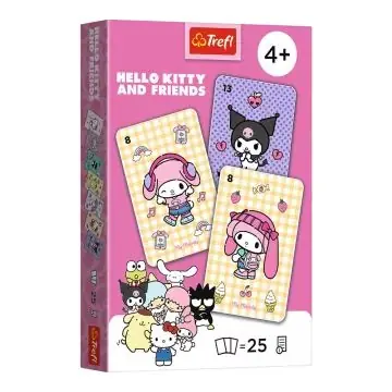 Trefl Old Maid kártyajáték - Hello Kitty Akció