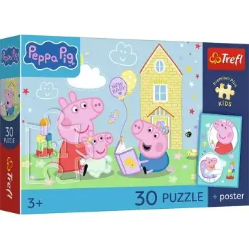 Trefl Peppának van egy terve puzzle - 30 darabos Szuper ajánlat