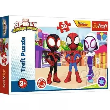 Trefl Póki és csodálatos barátai – 30 darabos puzzle Alacsony ár