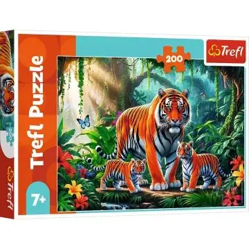 Trefl Tigrisek - 200 darabos puzzle Alacsony ár