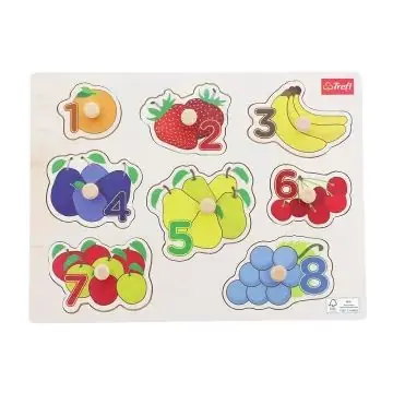 Trefl Wood Craft Fa puzzle - Gyümölcsök Csak ma