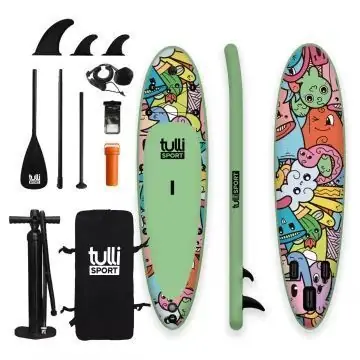 Gyors szállítás Tulli Sport Graffiti SUP készlet - 320 cm