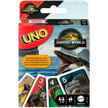 Uno Jurassic World 2025 kártyajáték Exkluzív ajánlat