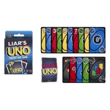 Uno Liars kártyajáték Gyors kiszállítás