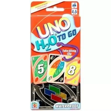 Uno vízálló kártyalapokkal - hordozható kártyajáték Árengedmény