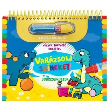 Bestseller Varázsolj színeket! - Dinoszauruszok