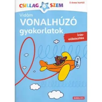 Különleges ajánlat Vidám vonalhúzó gyakorlatok - Írás-előkészítés