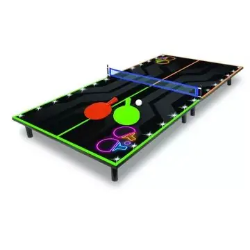 Világító asztali ping-pong asztal szett Árcsökkenés