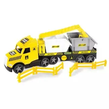 Árengedmény Wader Magic Truck Technic kamion konténerekkel - 79 cm