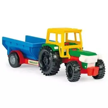 Wader Traktor billenős utánfutóval - többféle Ne maradj le