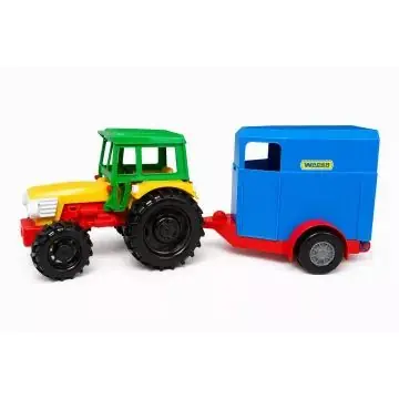 Vedd meg online Wader Traktor lószállító utánfutóval - Többféle