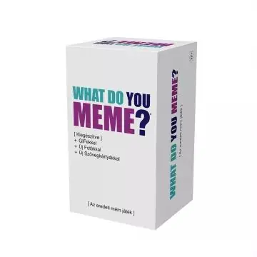 Biztonságos fizetés What do you Meme? társasjáték - GIF edition