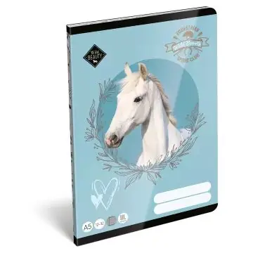Bestseller Wild Beauty Vonalas füzet - A/5-ös, 3. osztályos