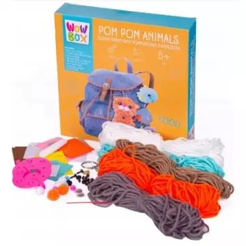Biztonságos vásárlás Wow Box Állatkás pompon készítő készlet