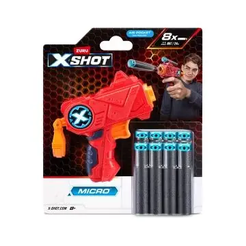 X-Shot Excel Micro szivacslövő fegyver Különleges ajánlat