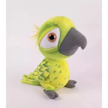 Zöld papagáj plüssfigura - 23 cm Árengedmény
