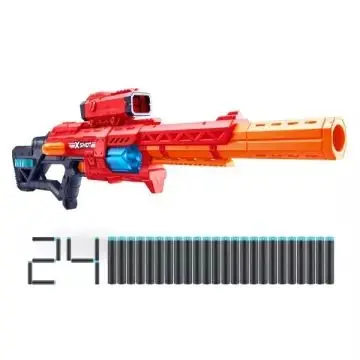 ZURU X-Shot Excel Ranger X8, 8 lövetű, forgótáras szivacslövő fegyver 24 db lövedékkel - 1. széria Alacsony ár