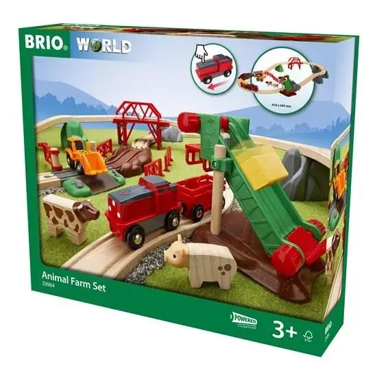 Népszerű Brio 33984 Farm vonatszett