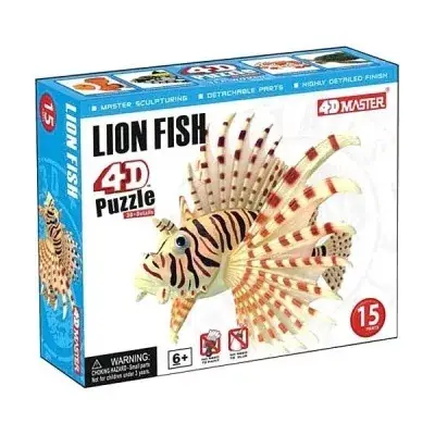 Korlátozott ajánlat 4D puzzle 15 db - Oroszlánhal
