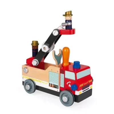 Janod 06469 Brico‘kids DIY tűzoltókocsi Rendeld meg most