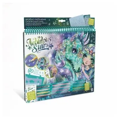 Árcsökkenés Nebulous Stars Fantasy lovak kreatív vázlatfüzet (zöld)