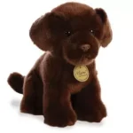 Biztonságos vásárlás Aurora 26379 Miyoni csokibarna labrador 28 cm