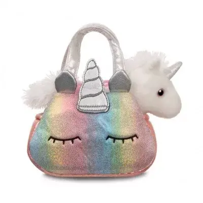Aurora 61253 Sparkle Tales Szívárvány unikornis Fancy Pal táskában, 20 cm Vedd meg most