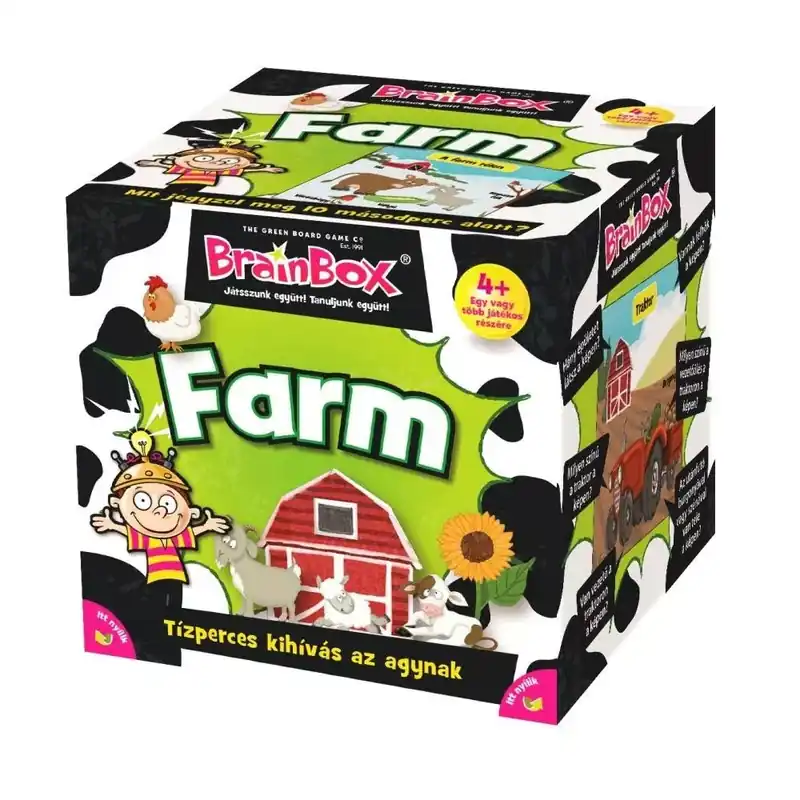 BrainBox Farm társasjáték Rendeld meg most