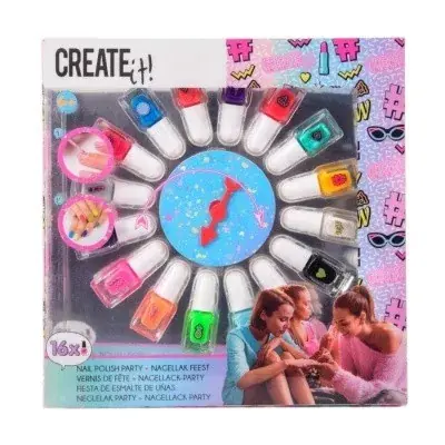 Canenco Create It! Körömlakk 16 db-os party szett Expressz szállítás