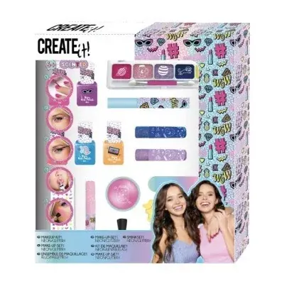 Canenco Create It! Make-Up szett neon és csillámló színekkel Vásárlói kedvenc
