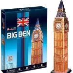 Cubic Fun 3D puzzle közepes Big Ben 47 db-os Korlátozott ajánlat