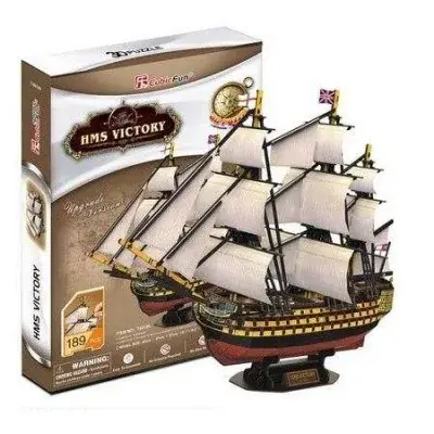 Utolsó esély Cubic Fun 3D puzzle HMS Victory hajó 189 db-os