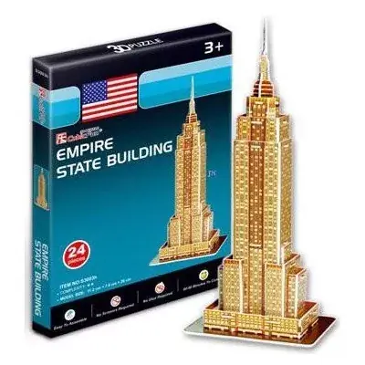 Csak ma Cubic Fun 3D puzzle mini méret Empire State Buliding