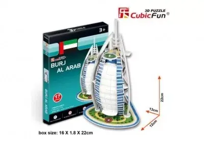 Bestseller Cubic Fun 3D puzzle mini méret Burj Al Arab