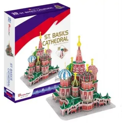 Cubic Fun 3D puzzle kicsi St.Basil‘s Cath. Szuper akció