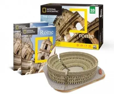 Legjobb ár Cubic Fun 3D puzzle Colosseum Nat. Geo. Fotóalbummal (131 db-os)