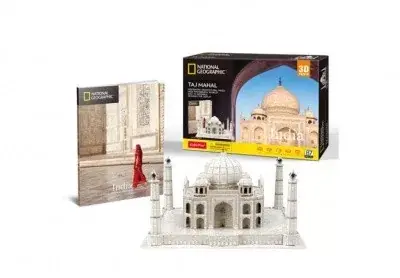Cubic Fun 3D puzzle Taj Mahal Nat. Geo. Fotóalbummal (87 db-os) Outlet