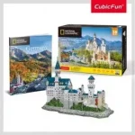 Cubic Fun 3D puzzle City Trav. - Németország Neuschwanstein Castle 121 db-os Népszerű