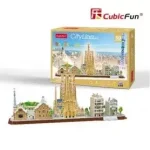 Cubic Fun 3D puzzle City Line Barcelona Exkluzív ajánlat