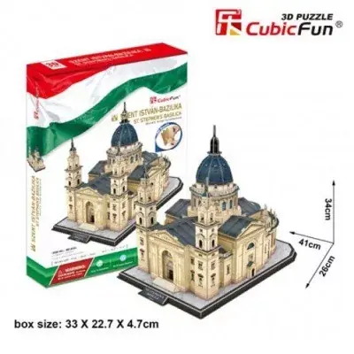 Cubic Fun 3D puzzle Szent István Bazilika 152 db-os Szuper akció