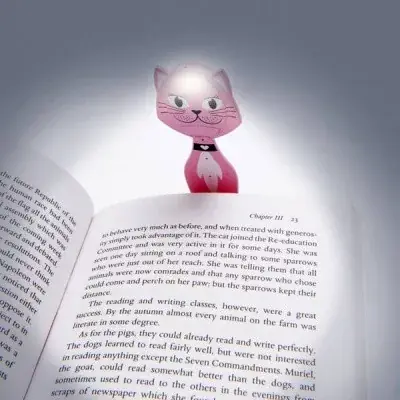 Animal Flexilight Cat könyvjelző olvasólámpa Exkluzív ajánlat