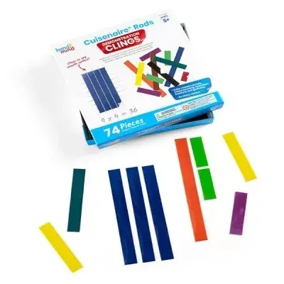 Biztonságos vásárlás Cuisenaire Rods Demonstration Clings Learning Resources