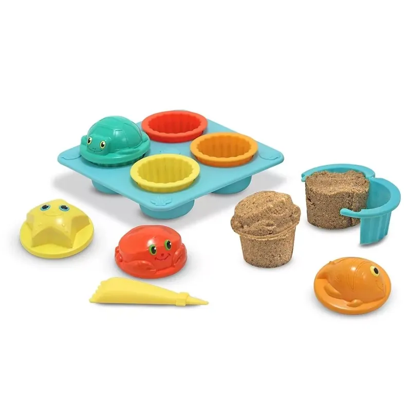 Melissa Doug Aktivitás, Homokozó szett, cupcake Akciós ár