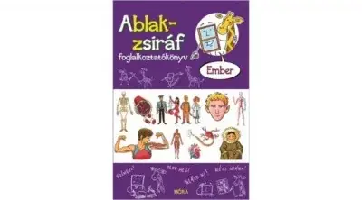 Olcsó ABLAK-ZSIRÁF FOGLALKOZTATÓKÖNYV - EMBER