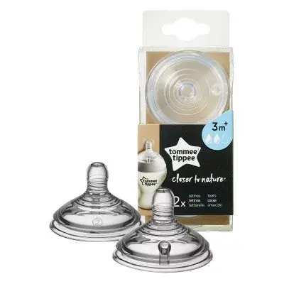 Szuper akció Tommee Tippee cumisüveg cumi CTN 2 db közepes folyású
