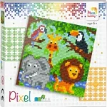Utolsó esély Pixelhobby 44001 Pixel 4 Alaplapos szett - Állatkert