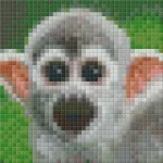 Népszerű Pixelhobby 801300 Majom kreatív szett 12,7x10,1cm
